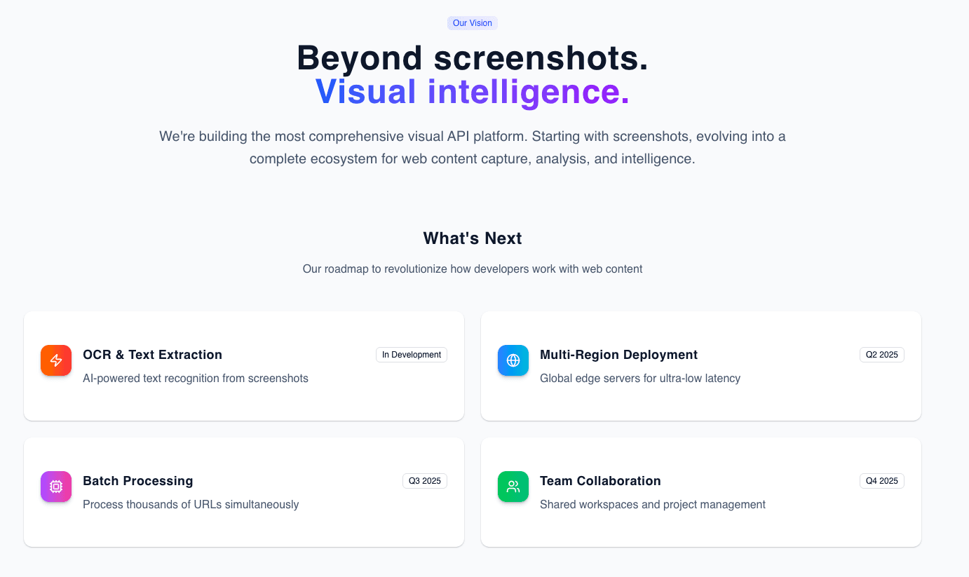 Screenshot Billing Interface