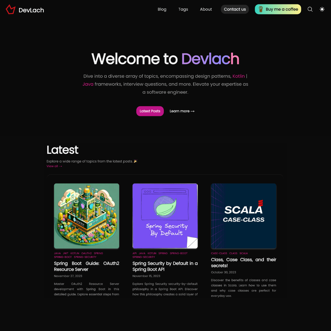 DevLach Blog